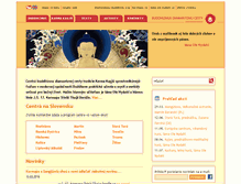 Tablet Screenshot of buddhizmus.sk